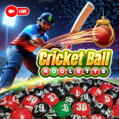 Cricket Ball Roulette arena live plus